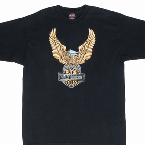 VINTAGE HARLEY DAVIDSON EAGLE DURANGO COLORADO 2003 TEE SHIRT XL MADE IN USA