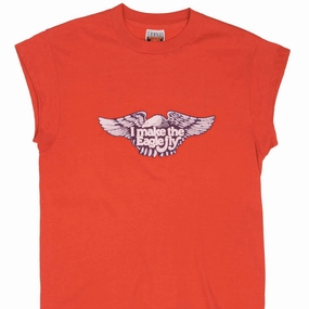VINTAGE HARLEY DAVIDSON EAGLE TANK TOP TEE SHIRT 1970S SIZE MEDIUM MADE IN USA