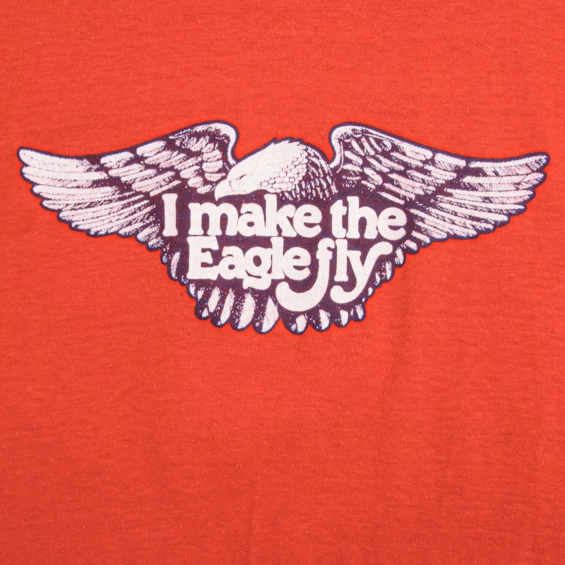 VINTAGE HARLEY DAVIDSON EAGLE TANK TOP TEE SHIRT 1970S SIZE MEDIUM MADE IN USA
