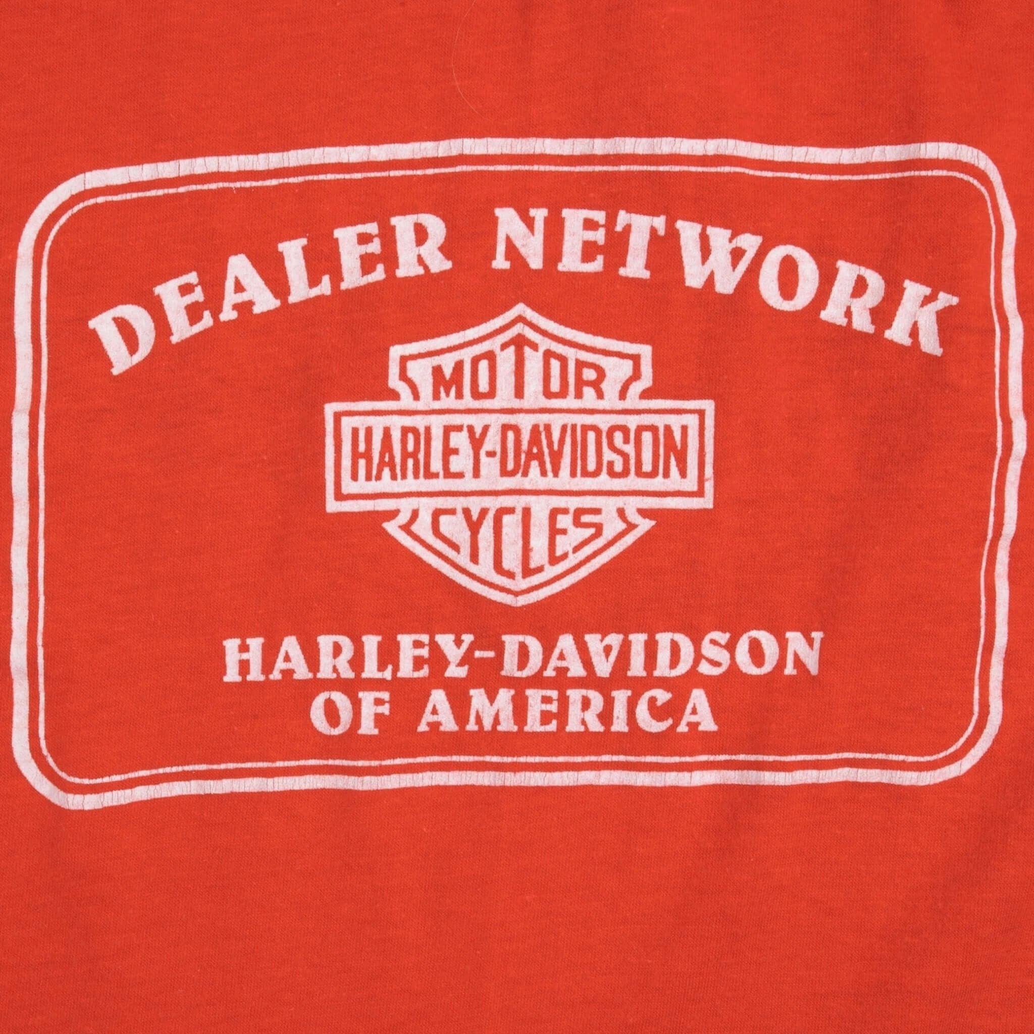 VINTAGE HARLEY DAVIDSON EAGLE TANK TOP TEE SHIRT 1970S SIZE MEDIUM MADE IN USA