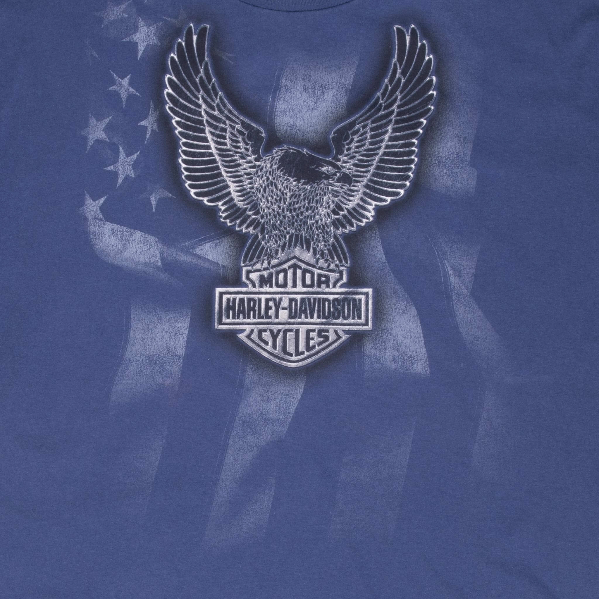VINTAGE HARLEY DAVIDSON EAGLE TEE SHIRT 2XL MADE IN USA