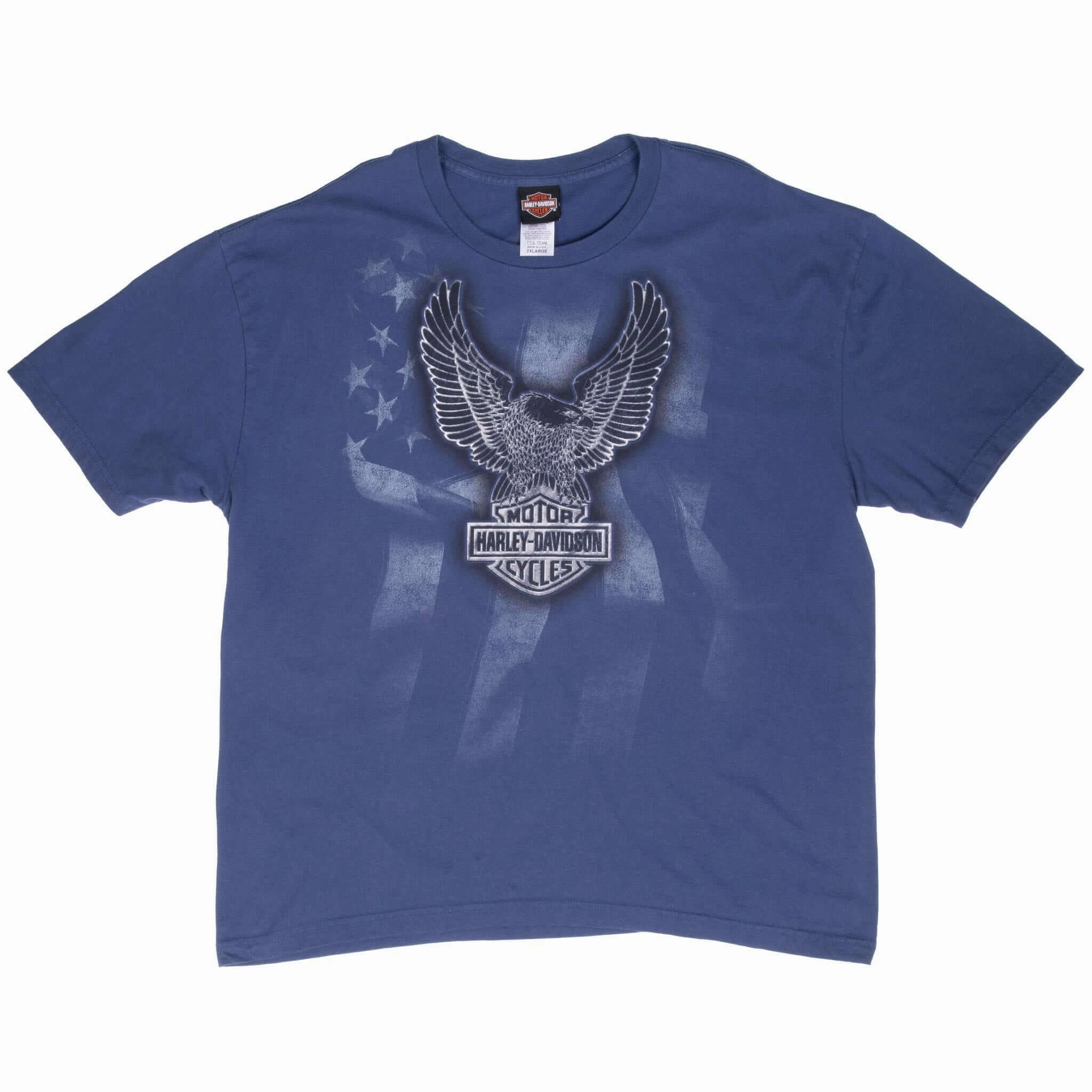 VINTAGE HARLEY DAVIDSON EAGLE TEE SHIRT 2XL MADE IN USA