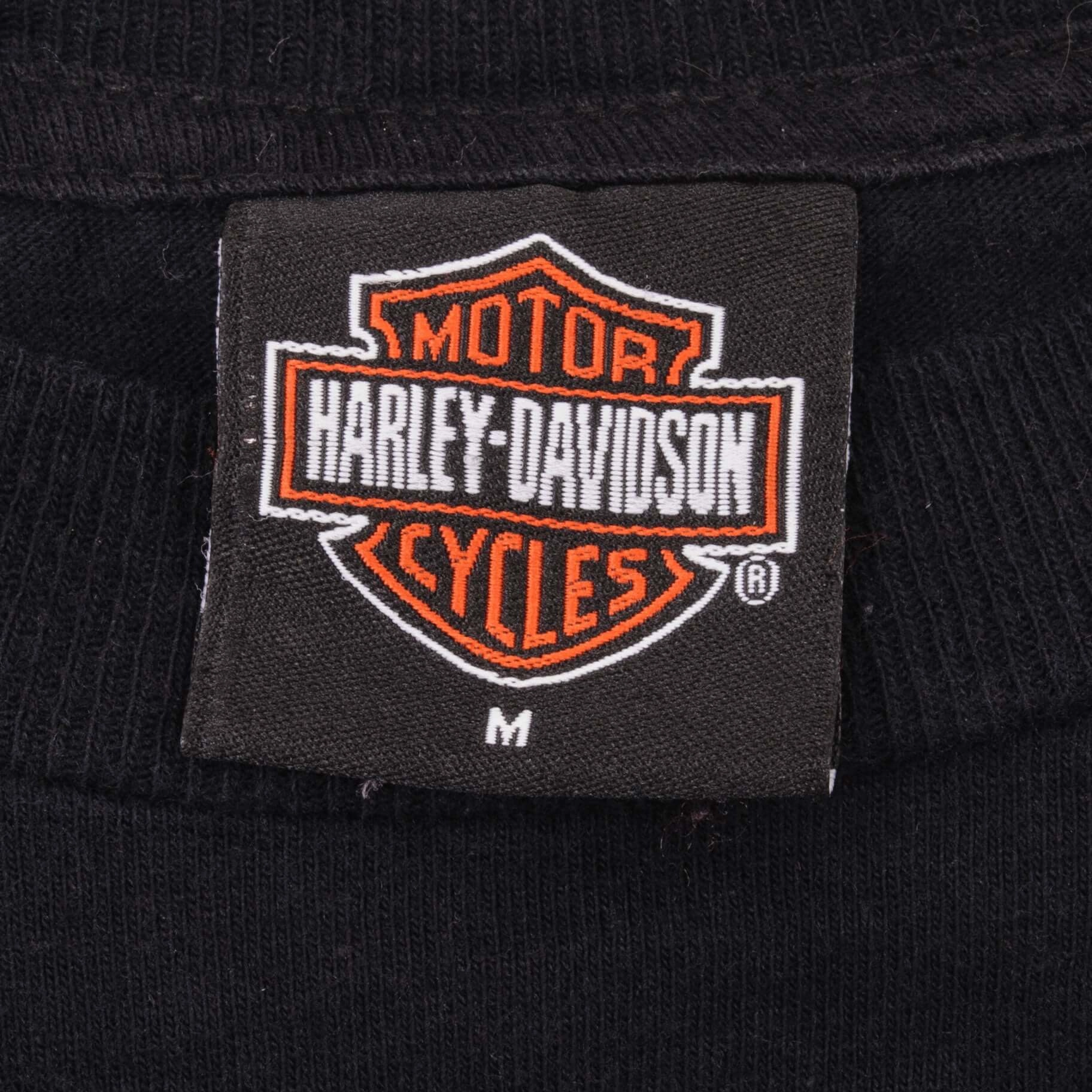 VINTAGE HARLEY DAVIDSON EAGLE TEE SHIRT BY HOLOUBEK 2004 MEDIUM MADE IN USA