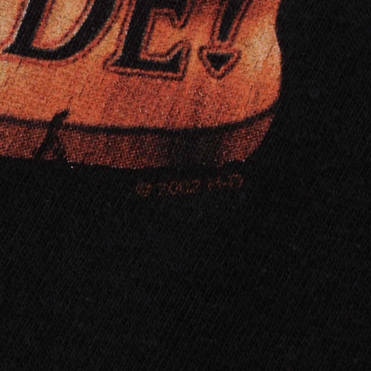 VINTAGE HARLEY DAVIDSON ELKHART IN TEE SHIRT 2002 XL MADE IN USA