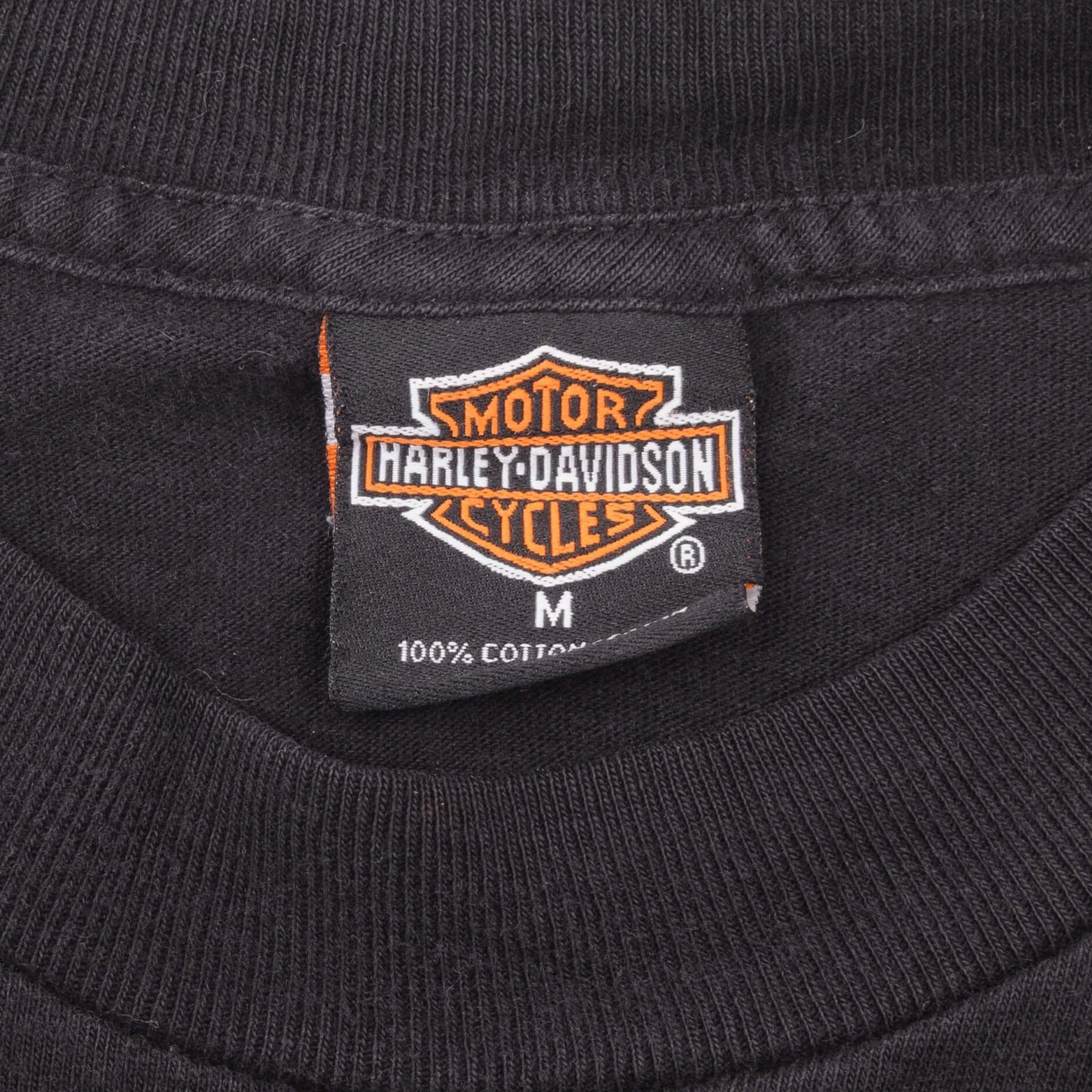 VINTAGE HARLEY DAVIDSON ENGINE 2000 TEE SHIRT SIZE MEDIUM MADE IN USA