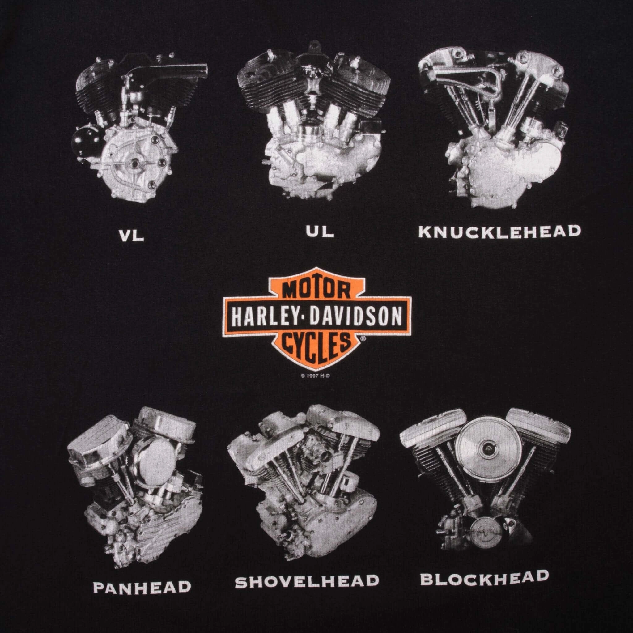 VINTAGE HARLEY DAVIDSON ENGINE 2000 TEE SHIRT SIZE MEDIUM MADE IN USA