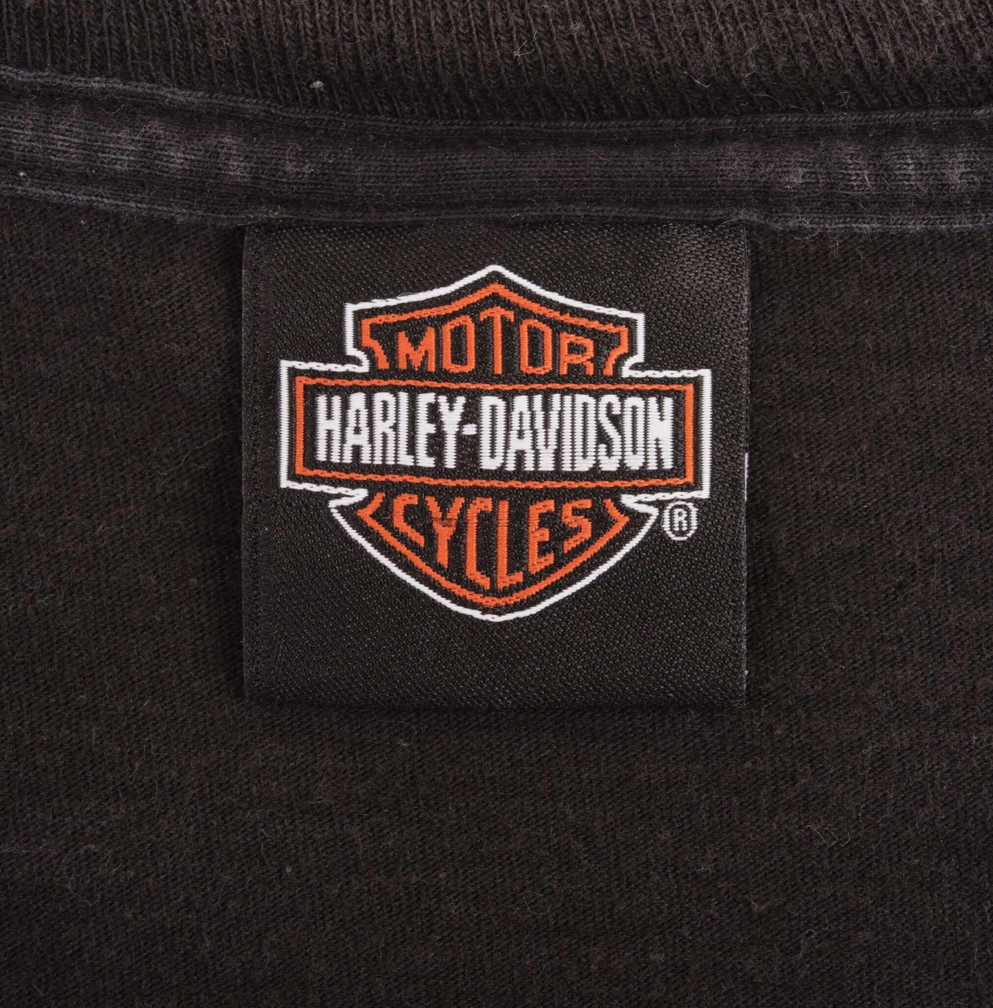 VINTAGE HARLEY DAVIDSON FEEL THE POWER KANSAS CITY TEE SHIRT 2009 SIZE 3XL