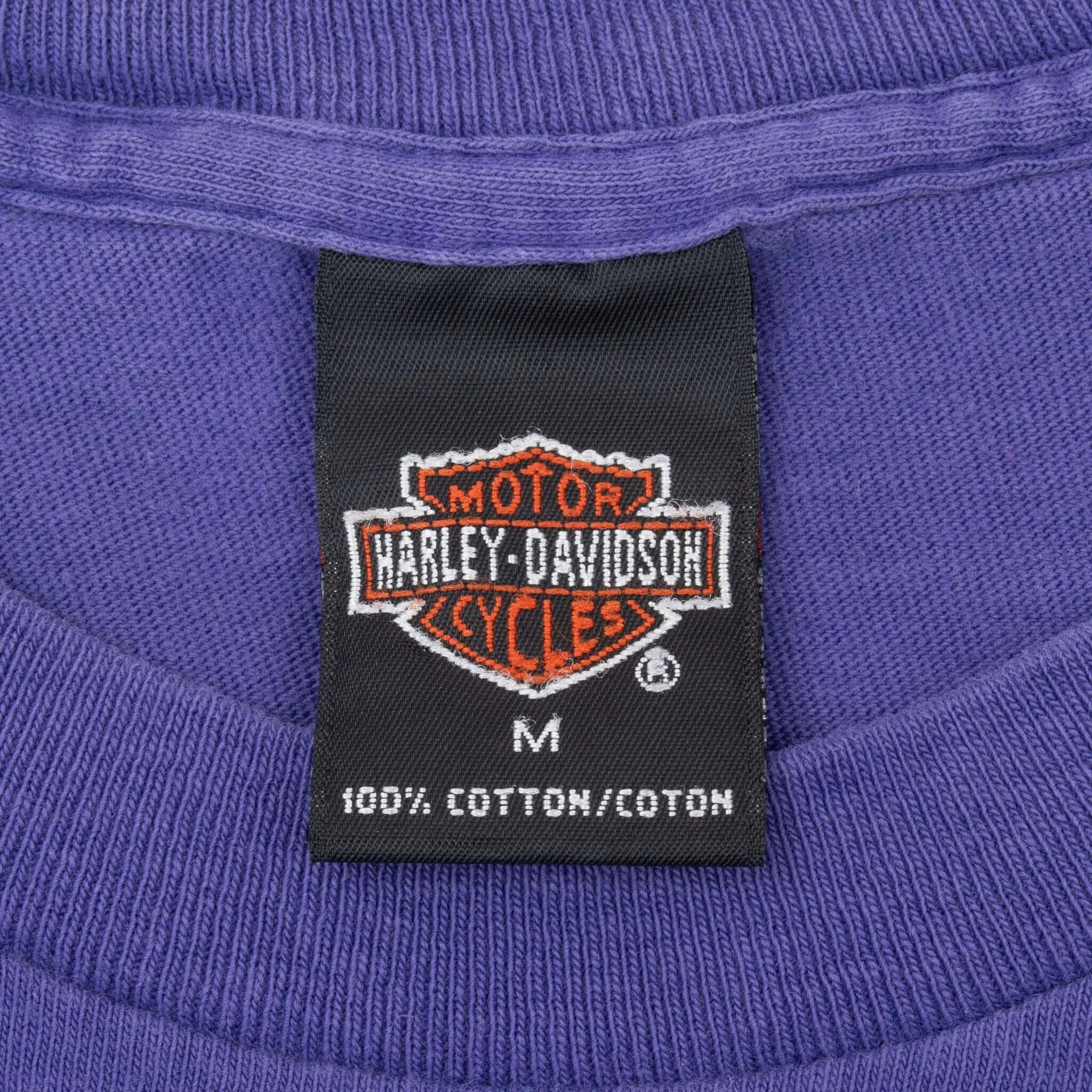 VINTAGE HARLEY DAVIDSON FLORIDA POCKET TEE SHIRT 1997 MEDIUM MADE IN USA