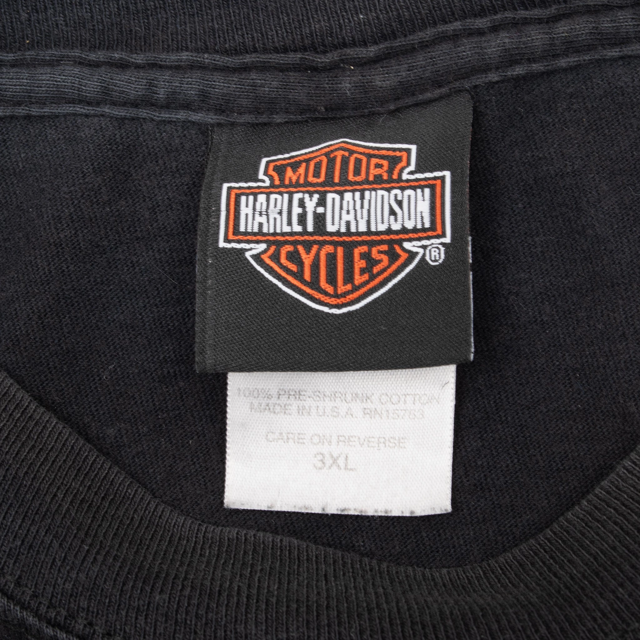 VINTAGE HARLEY DAVIDSON FOLLOW NO ONE OREGON TEE SHIRT 2009 3XL