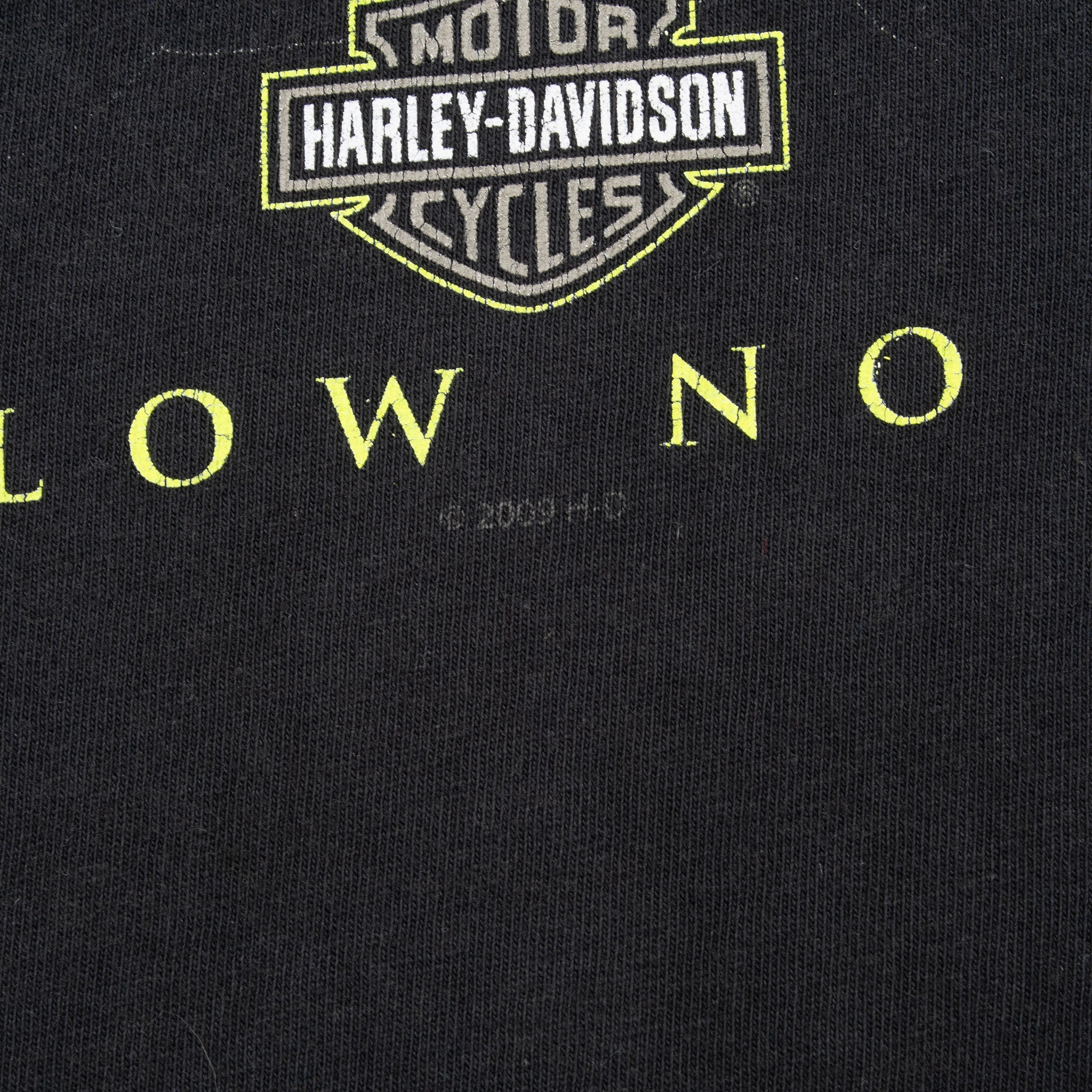 VINTAGE HARLEY DAVIDSON FOLLOW NO ONE OREGON TEE SHIRT 2009 3XL