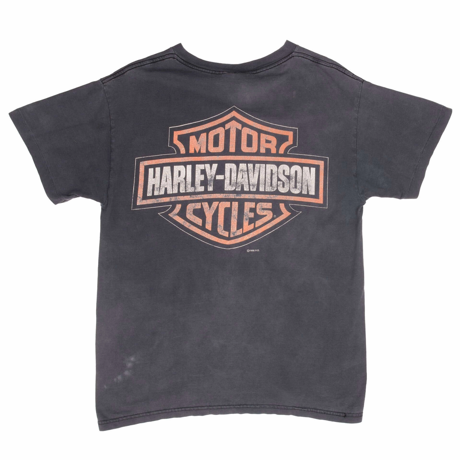 VINTAGE HARLEY DAVIDSON FREEWEELING TEE SHIRT 1996 SIZE MEDIUM MADE IN USA