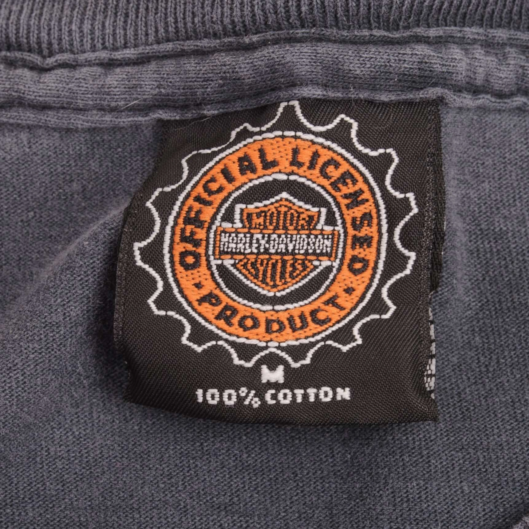 VINTAGE HARLEY DAVIDSON FREEWEELING TEE SHIRT 1996 SIZE MEDIUM MADE IN USA