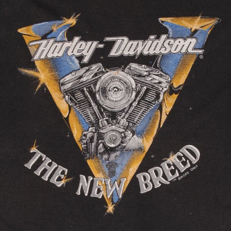 VINTAGE HARLEY DAVIDSON GLENDALE ARIZONA 1980S TANK TOP TEE SHIRT LARGE MADE IN USA
