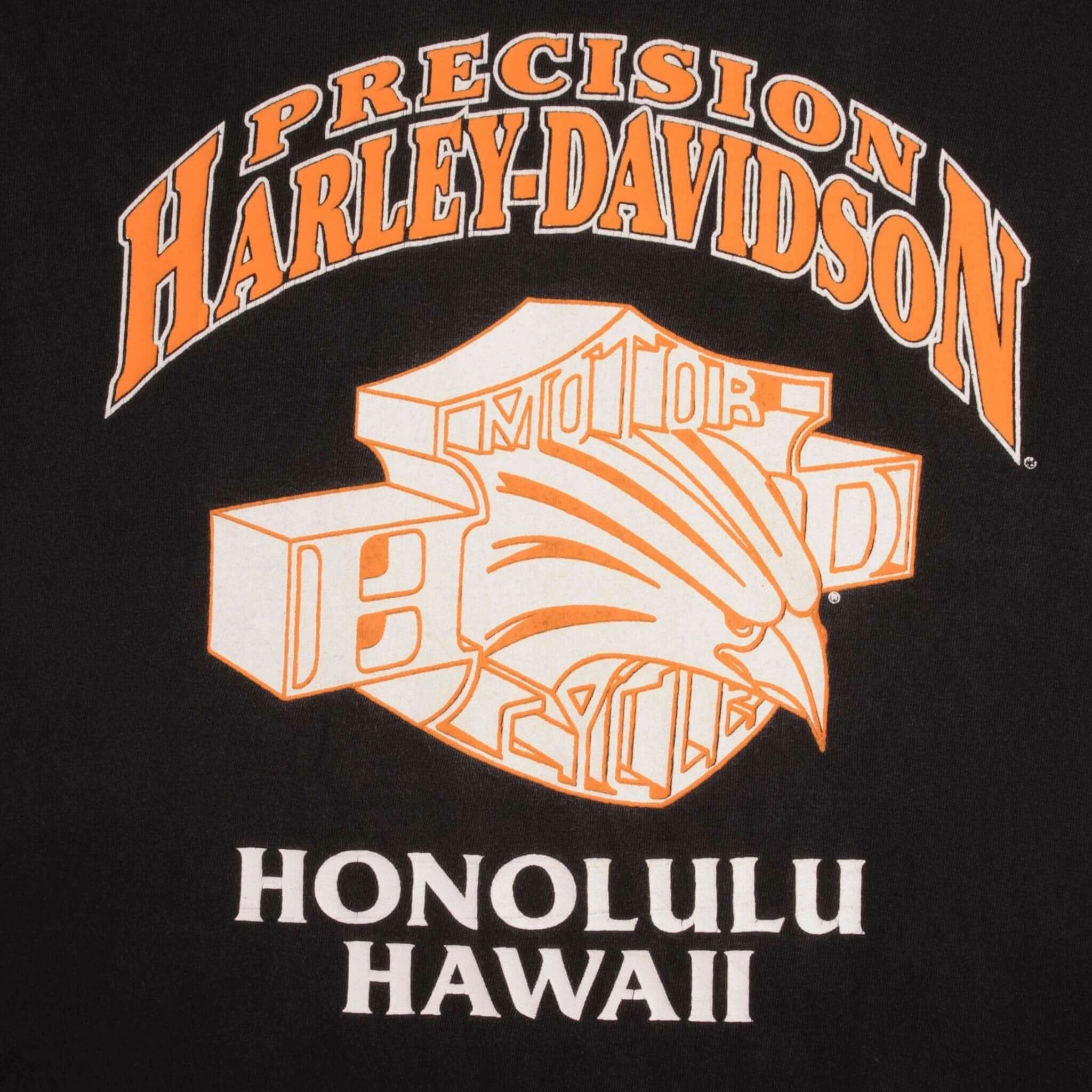 VINTAGE HARLEY DAVIDSON HAWAII 1991 TEE SHIRT SIZE LARGE MADE IN USA