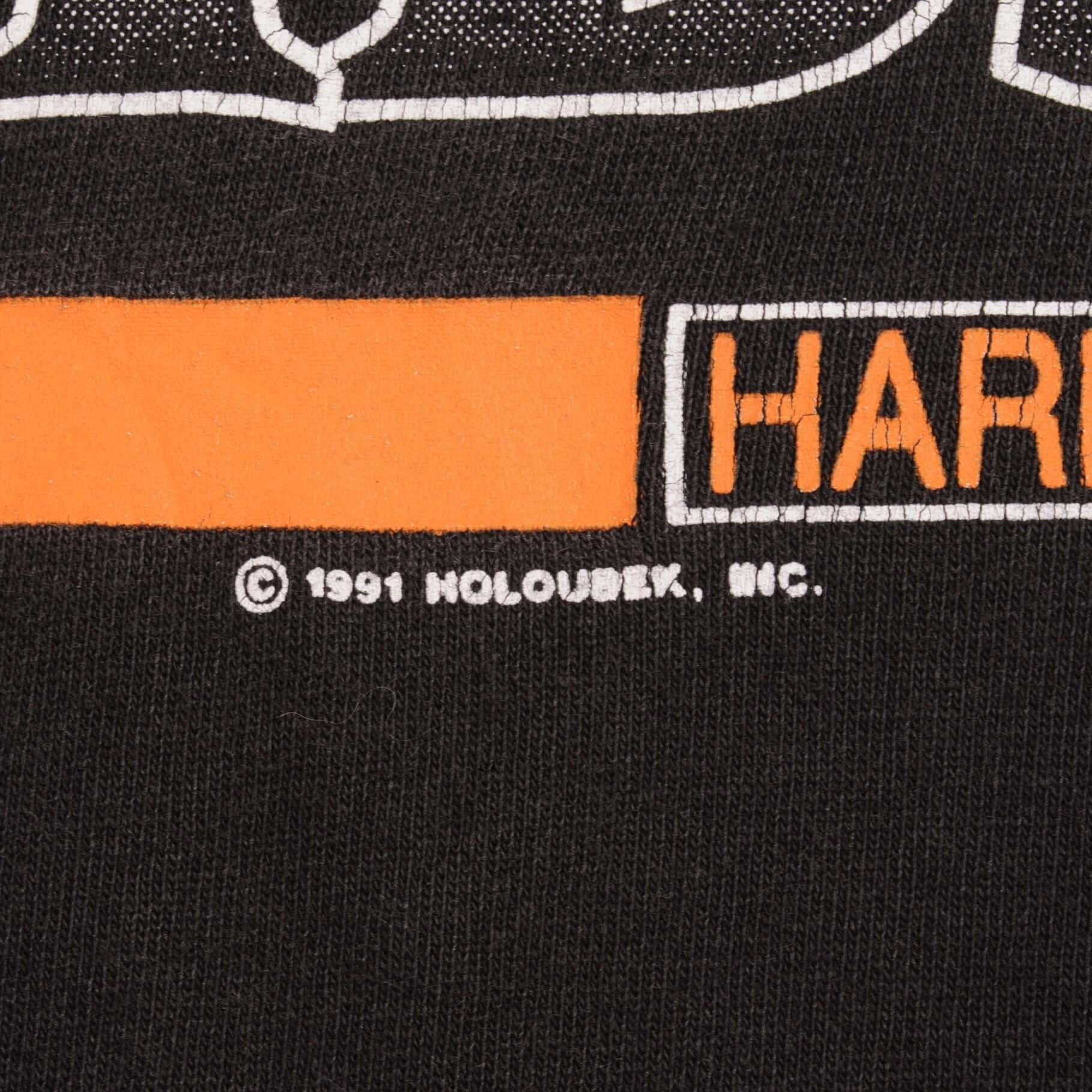 VINTAGE HARLEY DAVIDSON HAWAII 1991 TEE SHIRT SIZE LARGE MADE IN USA