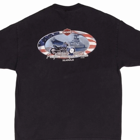 VINTAGE HARLEY DAVIDSON HAWAII 2001 TEE SHIRT SIZE XL MADE IN USA