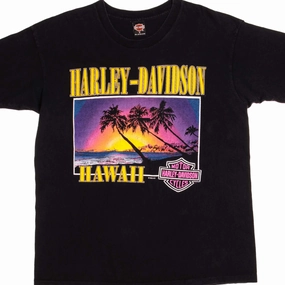 VINTAGE HARLEY DAVIDSON HAWAII TEE SHIRT 1997 SIZE XL MADE IN USA