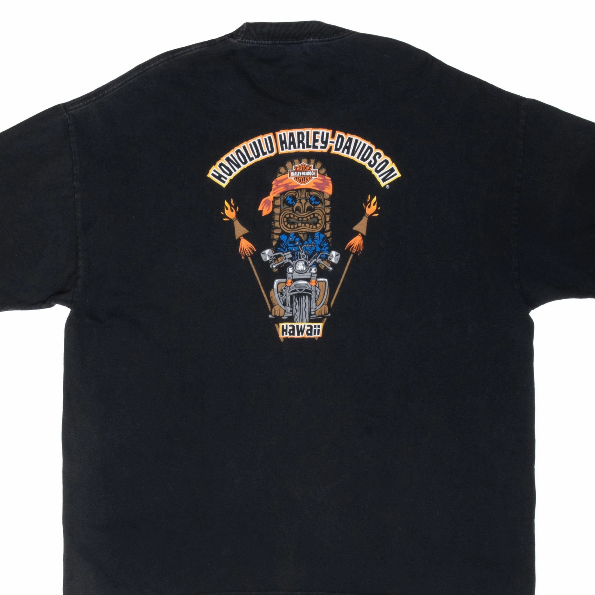 VINTAGE HARLEY DAVIDSON HONOLULU HAWAII 2000S TEE SHIRT 2XL
