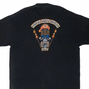 VINTAGE HARLEY DAVIDSON HONOLULU HAWAII 2000S TEE SHIRT 2XL