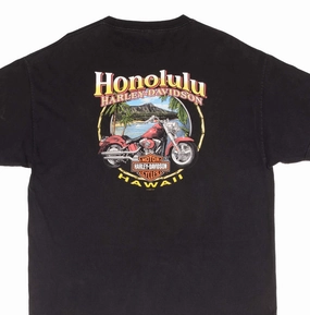 VINTAGE HARLEY DAVIDSON HONOLULU HAWAII 2008 TEE SHIRT SIZE XL