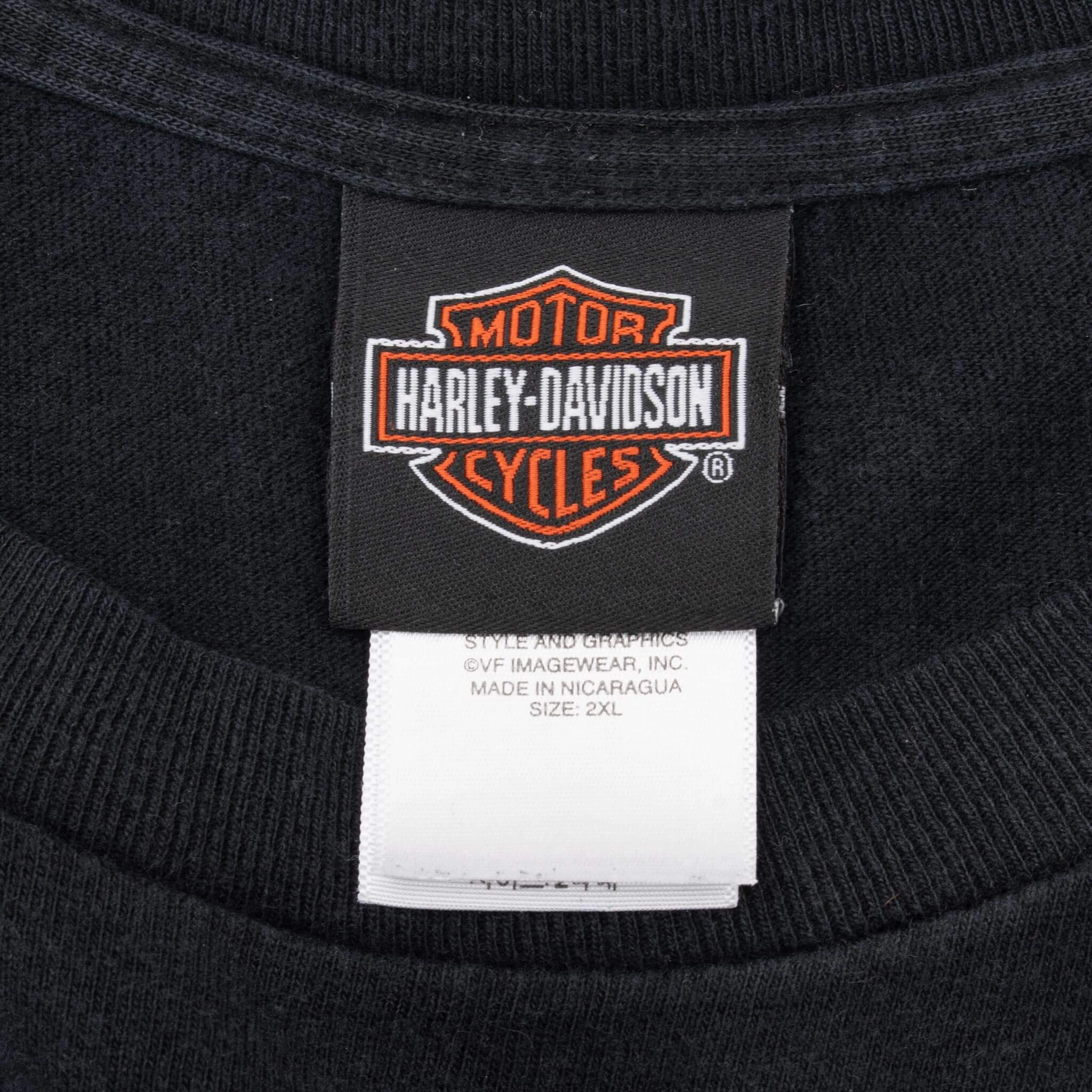 VINTAGE HARLEY DAVIDSON HONOLULU HAWAII 2014 TEE SHIRT 2XL