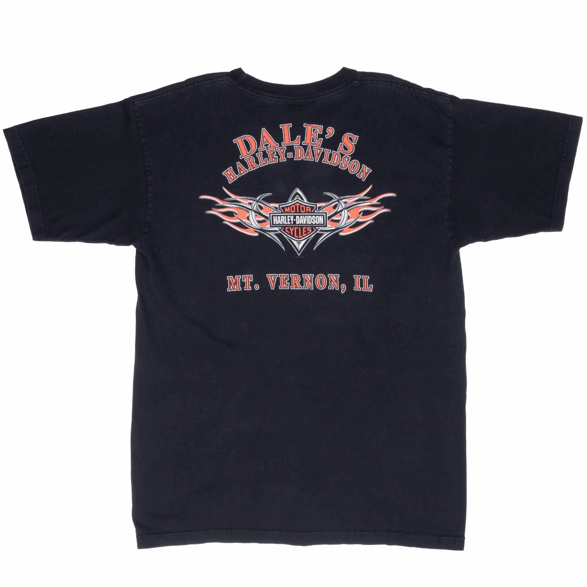 VINTAGE HARLEY DAVIDSON ILLINOIS 2006 TEE SHIRT LARGE