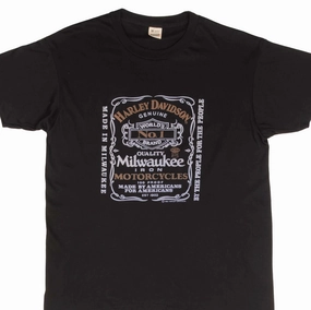 VINTAGE HARLEY DAVIDSON JACK DANIELS TEE SHIRT 1982 MEDIUM MADE IN USA DEADSTOCK