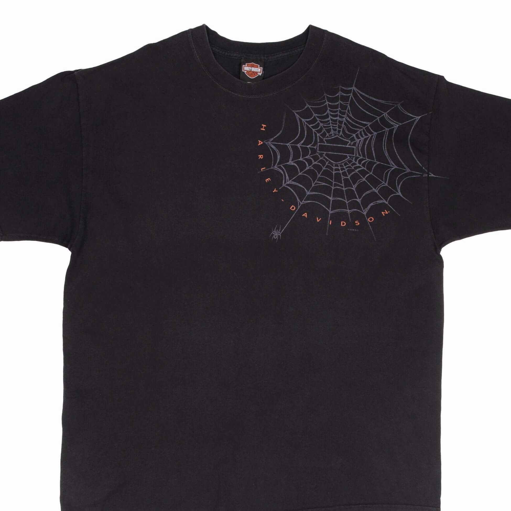VINTAGE HARLEY DAVIDSON JAMESTOWN TEE SHIRT 2008 SIZE 2XL MADE IN USA