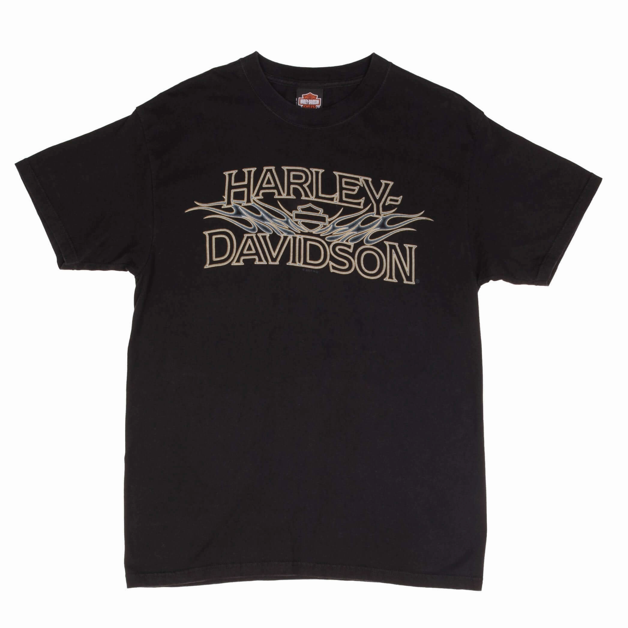VINTAGE HARLEY DAVIDSON LANCASTER TEE SHIRT 2007 SIZE LARGE MADE IN USA
