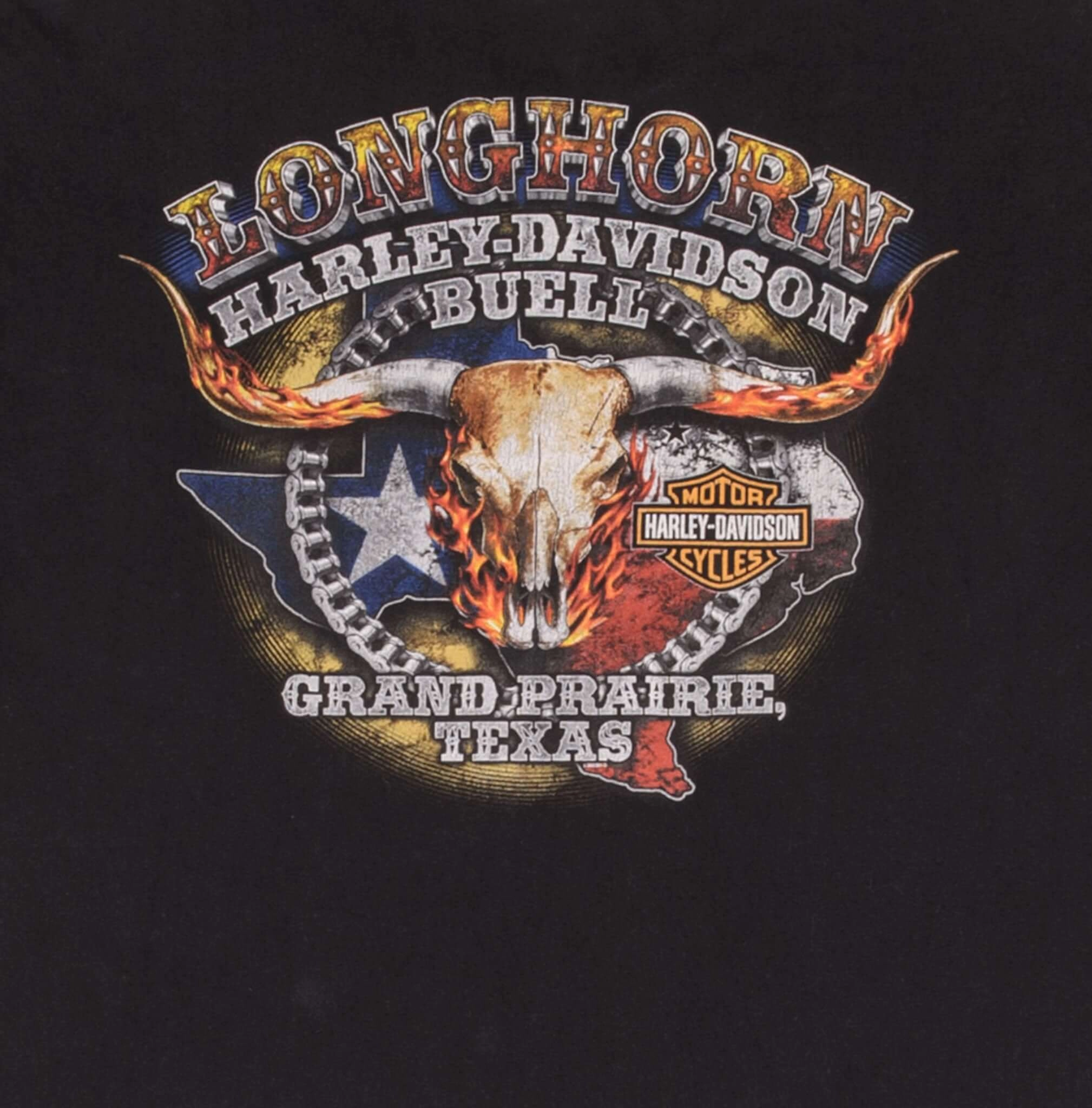 VINTAGE HARLEY DAVIDSON LAND OF FREE UNCLE SAM TEE SHIRT 2005 SIZE XL