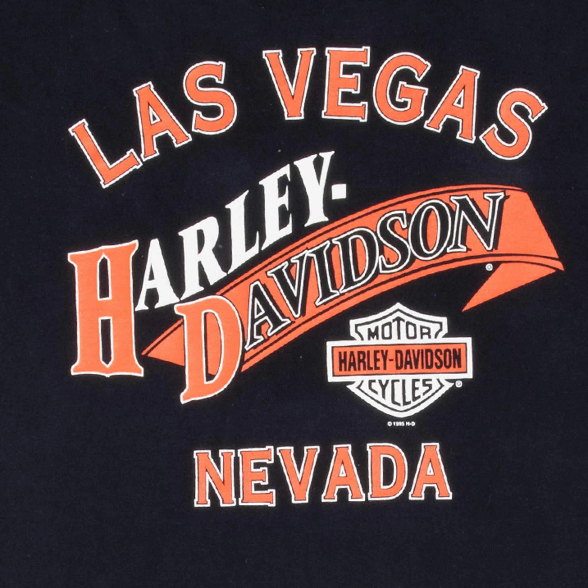 VINTAGE HARLEY DAVIDSON LAS VEGAS TEE SHIRT 1996 2XL MADE IN USA