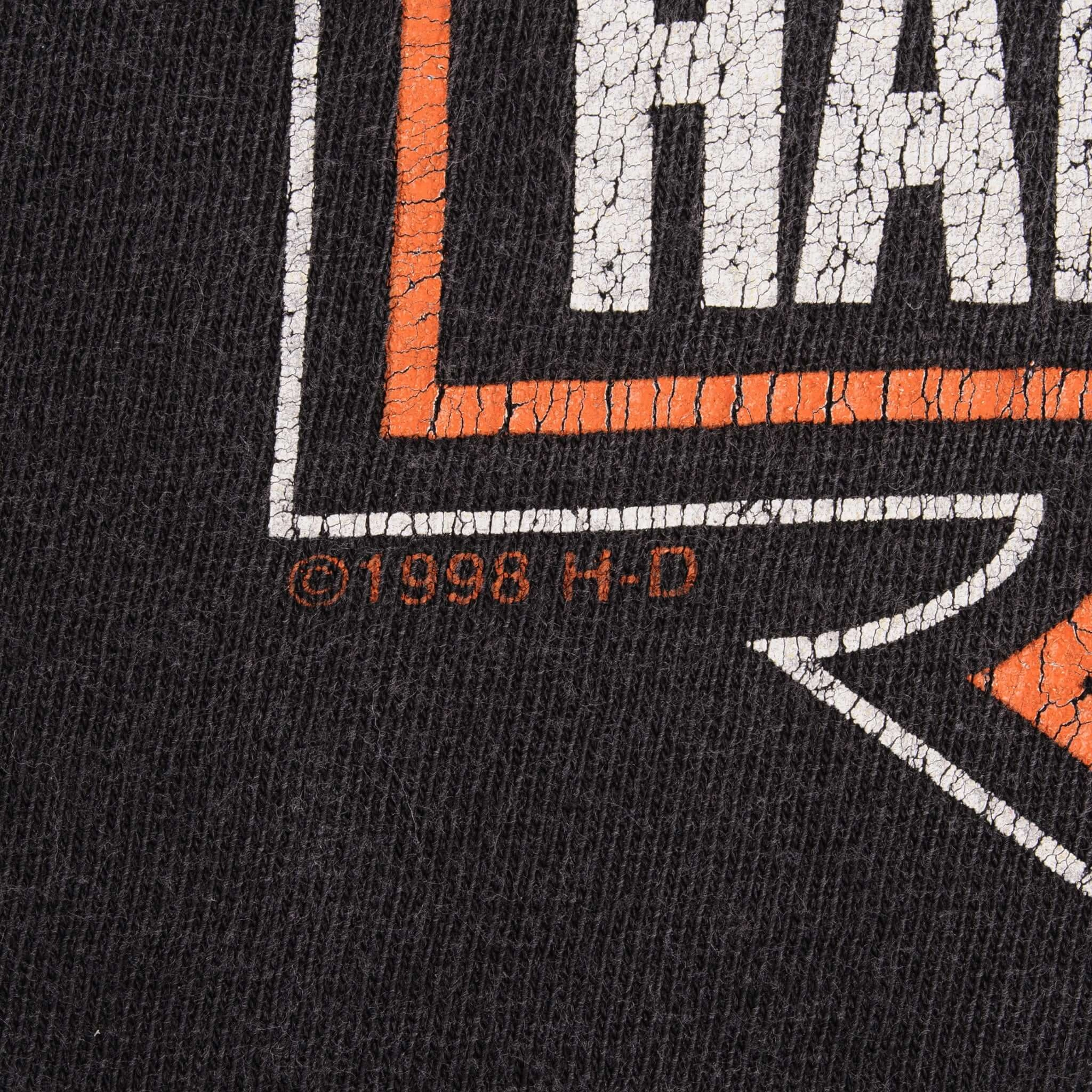 VINTAGE HARLEY DAVIDSON LAS VEGAS TEE SHIRT 1998 SIZE XL MADE IN USA