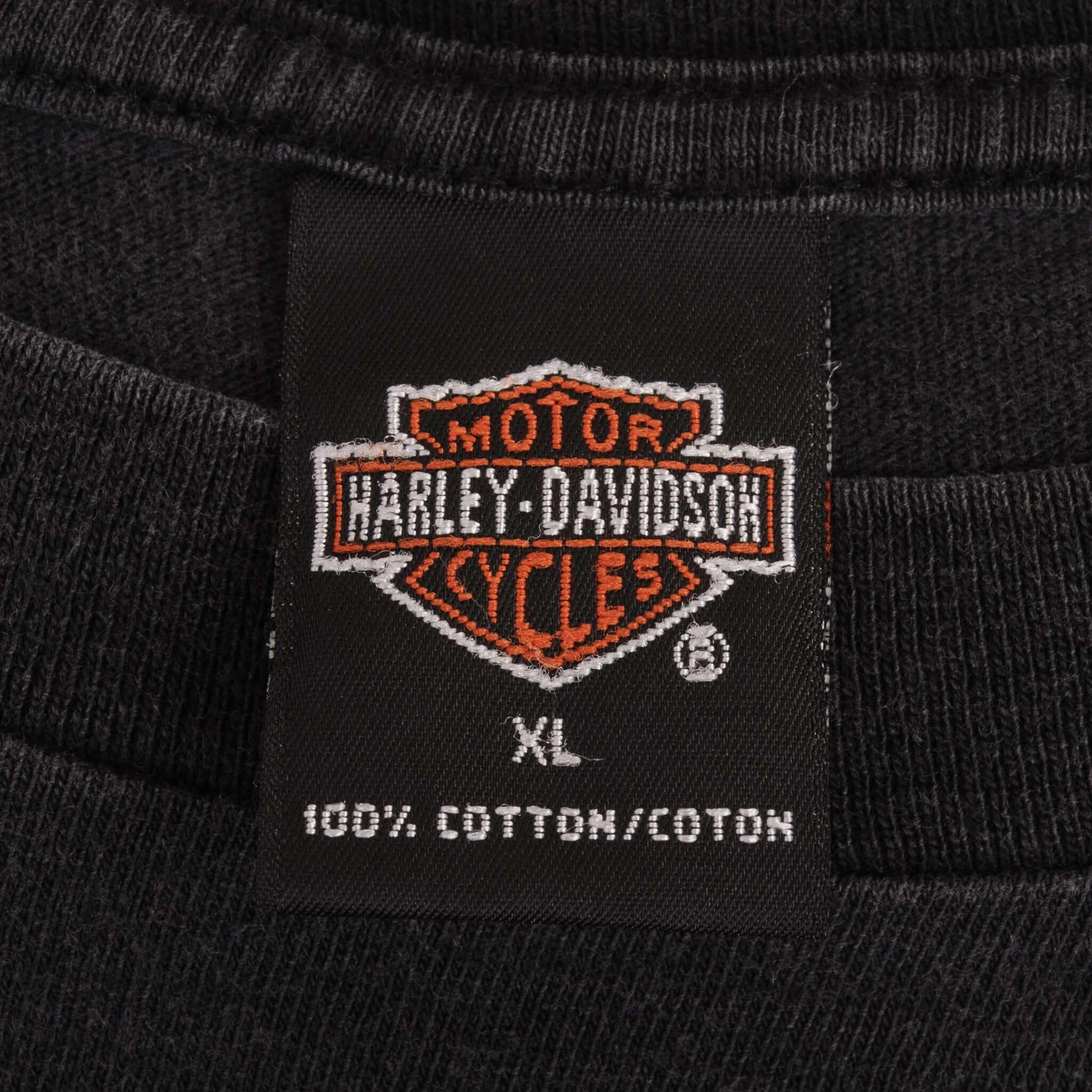 VINTAGE HARLEY DAVIDSON LAS VEGAS TEE SHIRT 1998 SIZE XL MADE IN USA