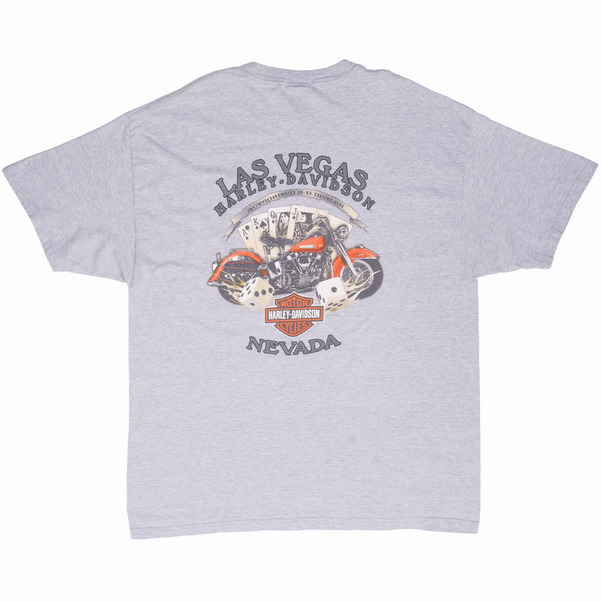 VINTAGE HARLEY DAVIDSON LAS VEGAS TEE SHIRT 2007 XL MADE IN USA
