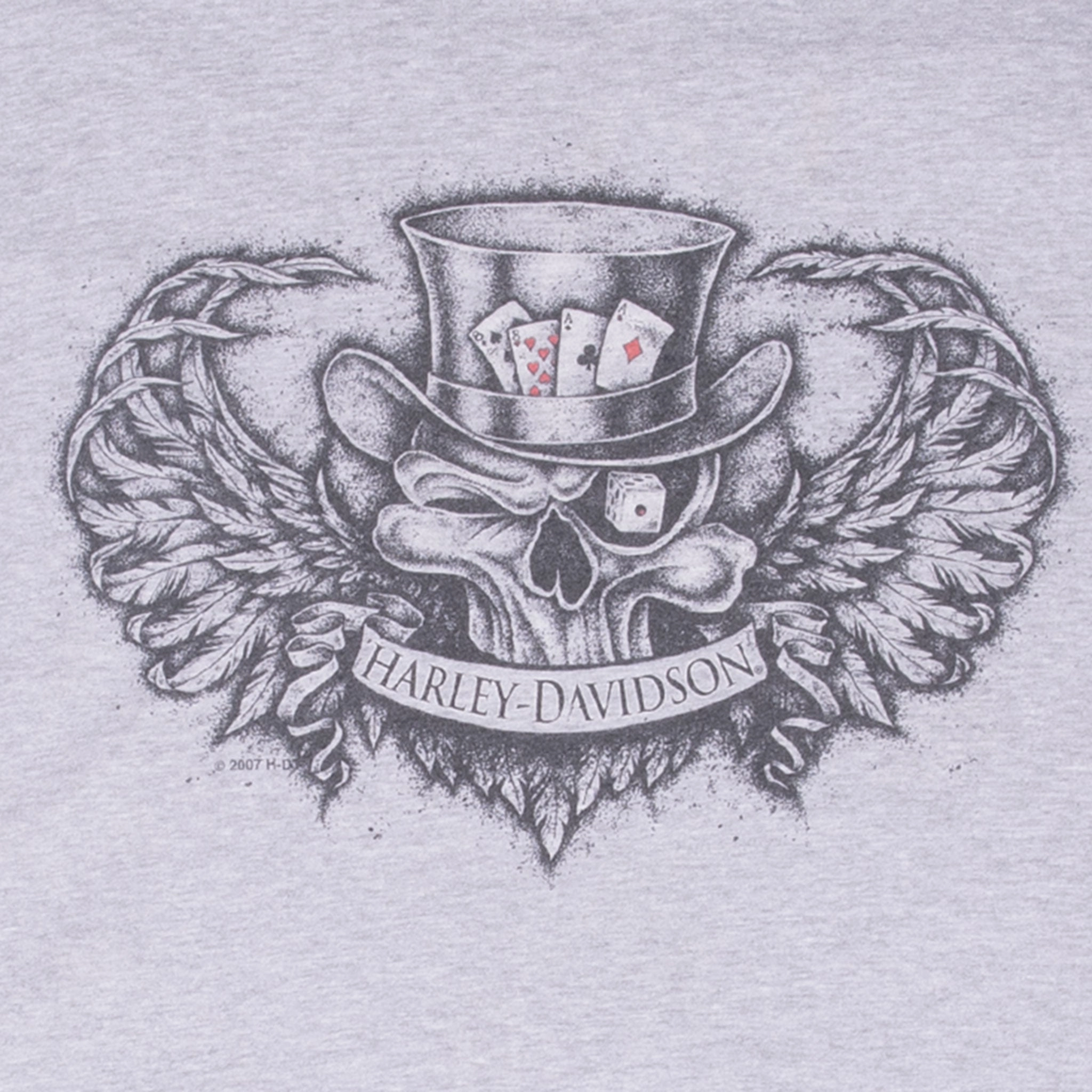 VINTAGE HARLEY DAVIDSON LAS VEGAS TEE SHIRT 2007 XL MADE IN USA