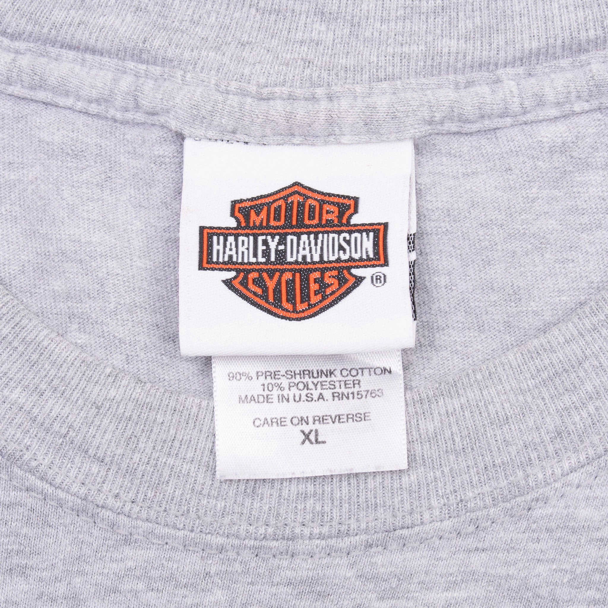 VINTAGE HARLEY DAVIDSON LAS VEGAS TEE SHIRT 2007 XL MADE IN USA