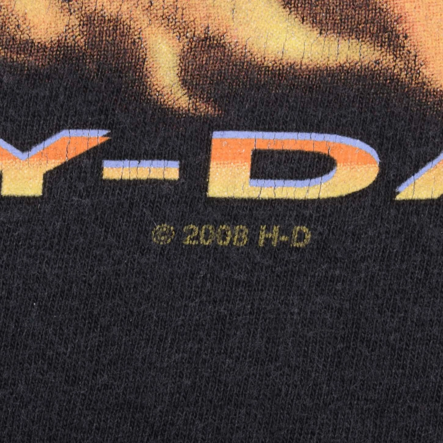VINTAGE HARLEY DAVIDSON LAS VEGAS TEE SHIRT 2008 SIZE XL MADE IN USA