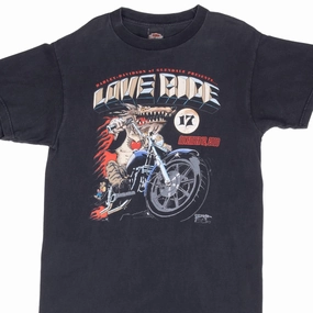 VINTAGE HARLEY DAVIDSON LOVE RIDE 2000 TEE SHIRT MEDIUM MADE IN USA