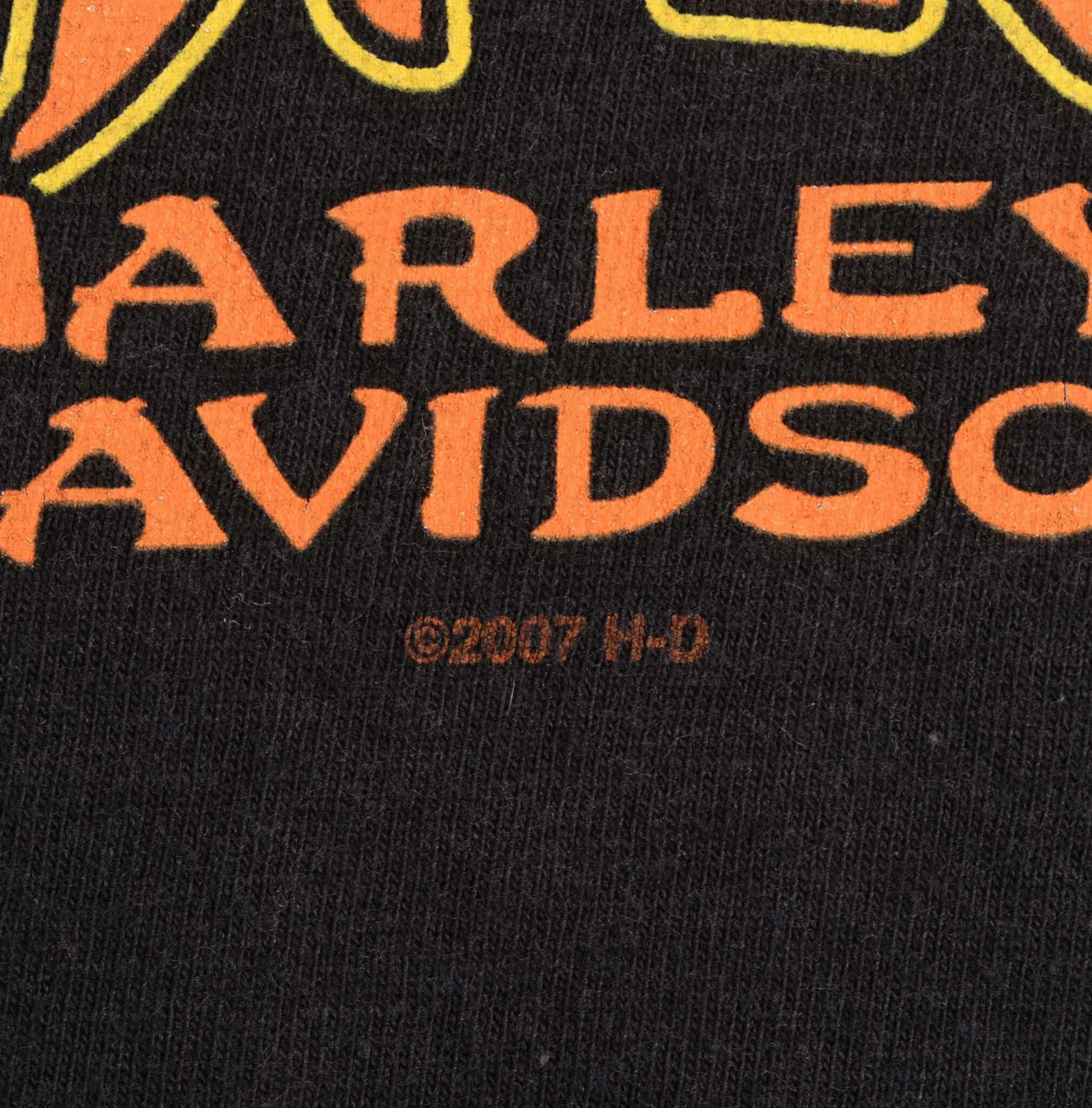 VINTAGE HARLEY DAVIDSON MAUI HAWAII 2007 TEE SHIRT SIZE XL