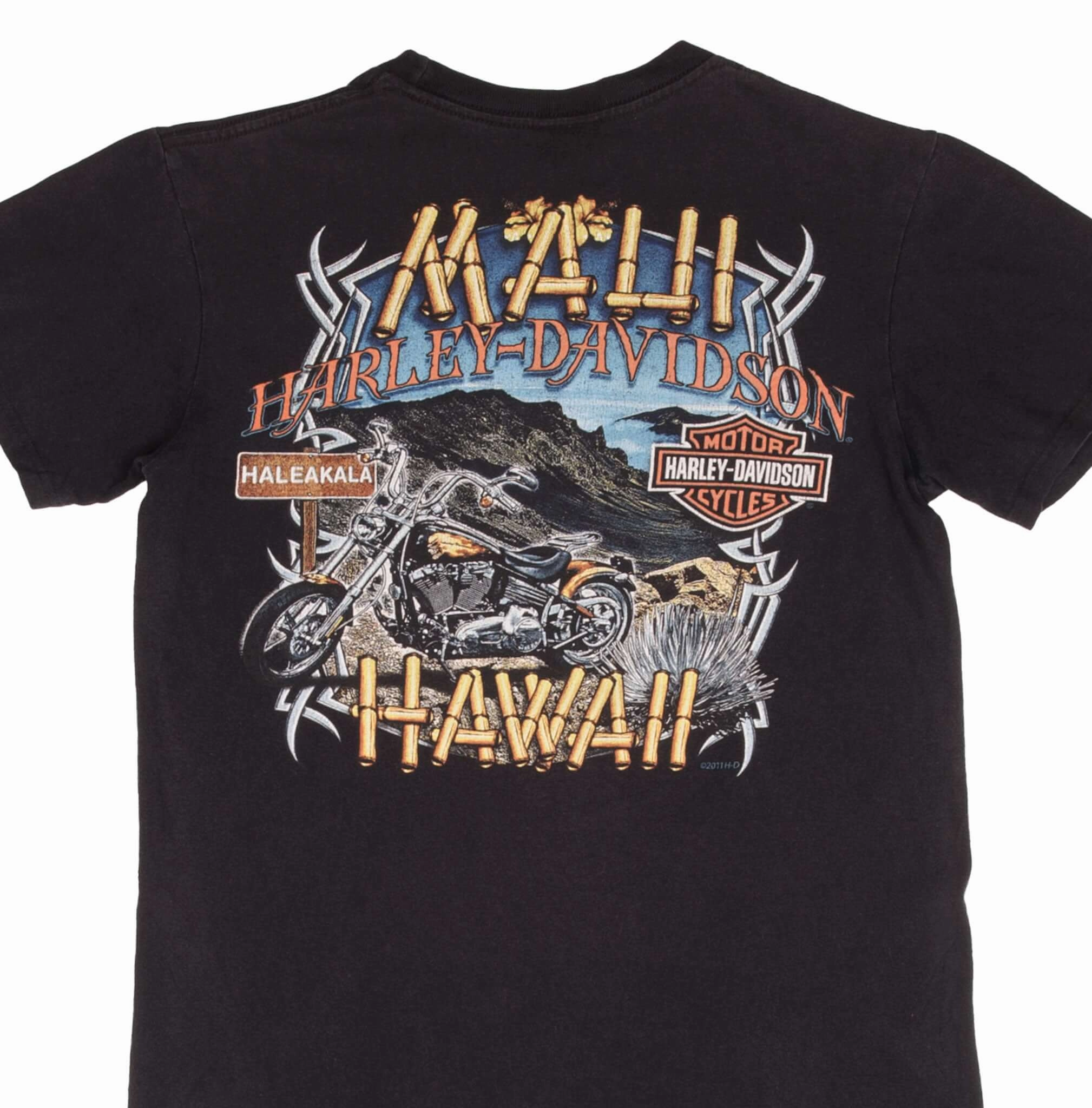 VINTAGE HARLEY DAVIDSON MAUI HAWAII TEE SHIRT SIZE MEDIUM