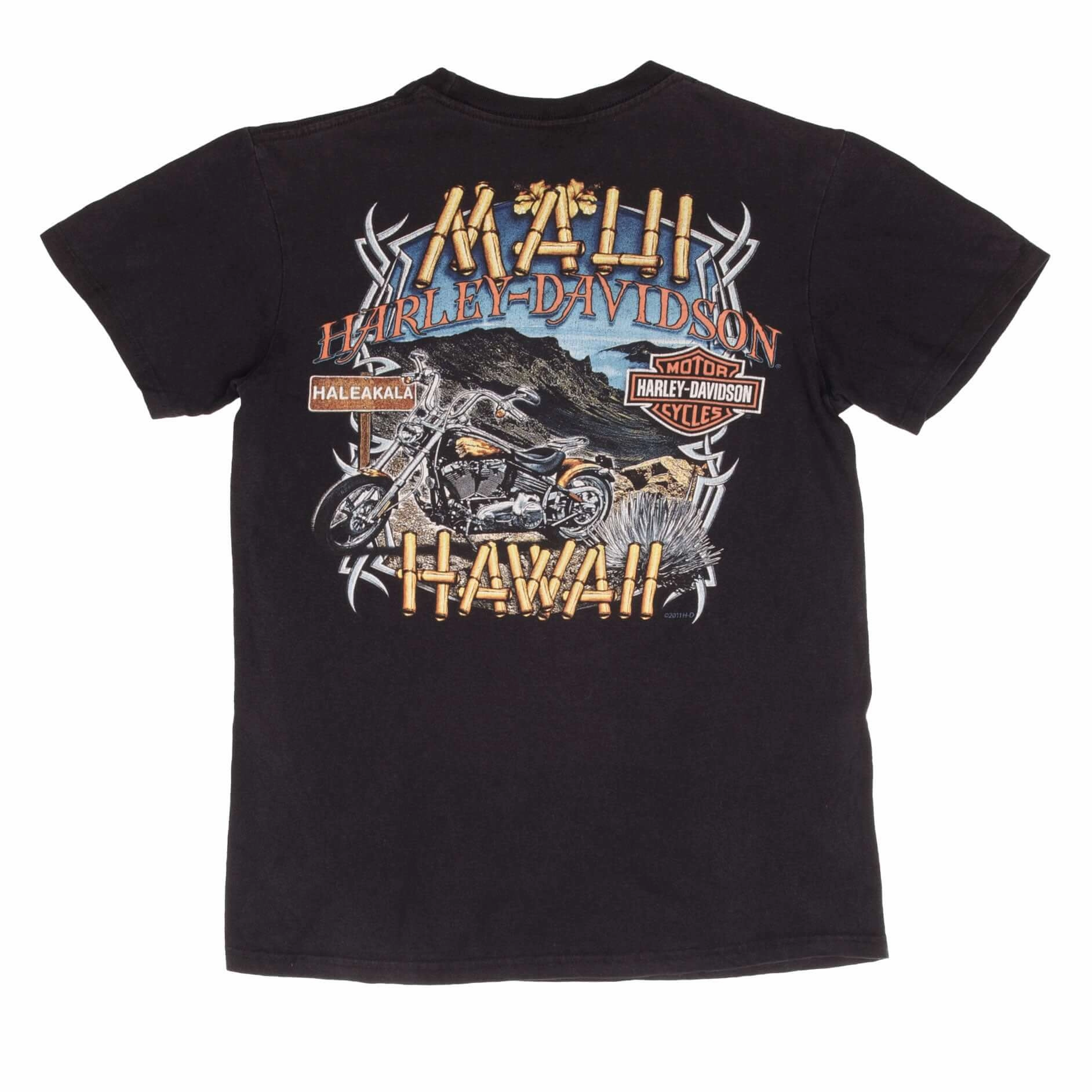 VINTAGE HARLEY DAVIDSON MAUI HAWAII TEE SHIRT SIZE MEDIUM