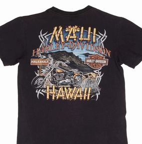 VINTAGE HARLEY DAVIDSON MAUI HAWAII TEE SHIRT SIZE MEDIUM