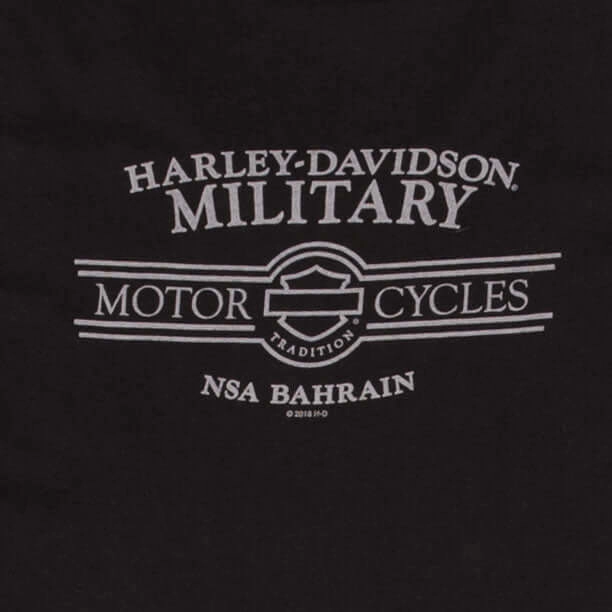 VINTAGE HARLEY DAVIDSON MILITARY TANK TOP TEE SHIRT SIZE XL