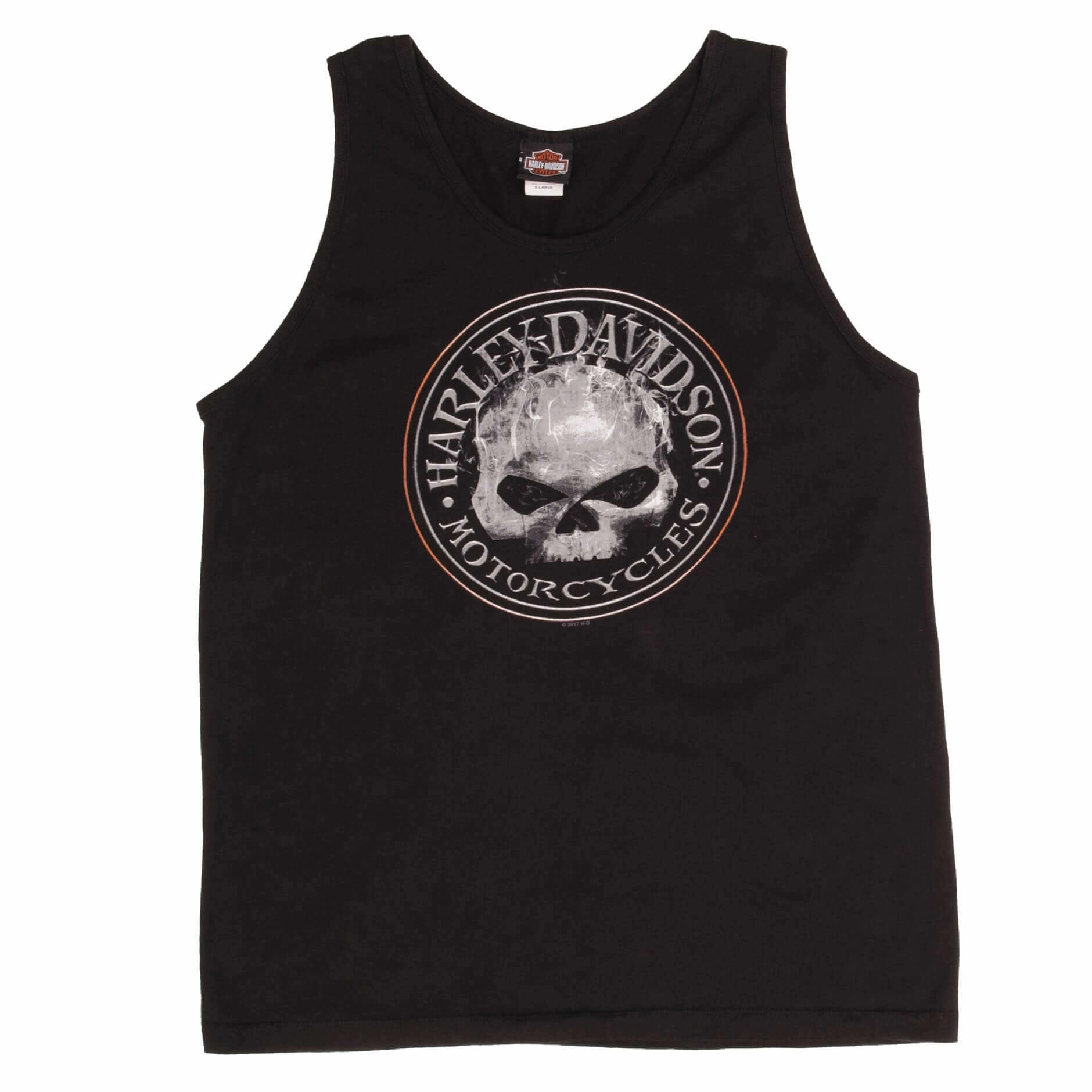 VINTAGE HARLEY DAVIDSON MILITARY TANK TOP TEE SHIRT SIZE XL