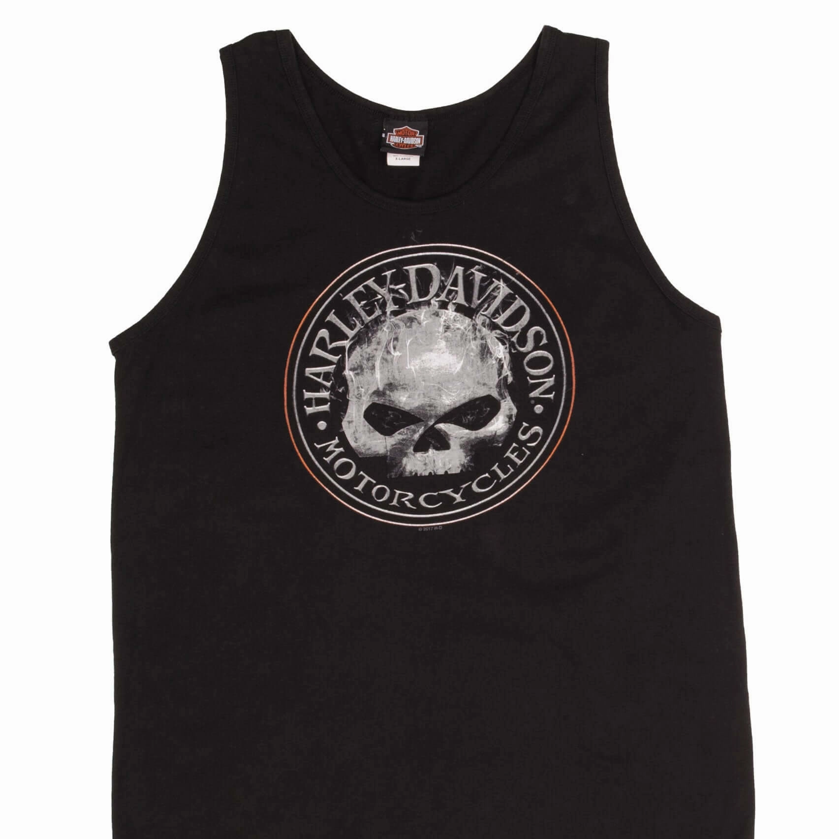 VINTAGE HARLEY DAVIDSON MILITARY TANK TOP TEE SHIRT SIZE XL