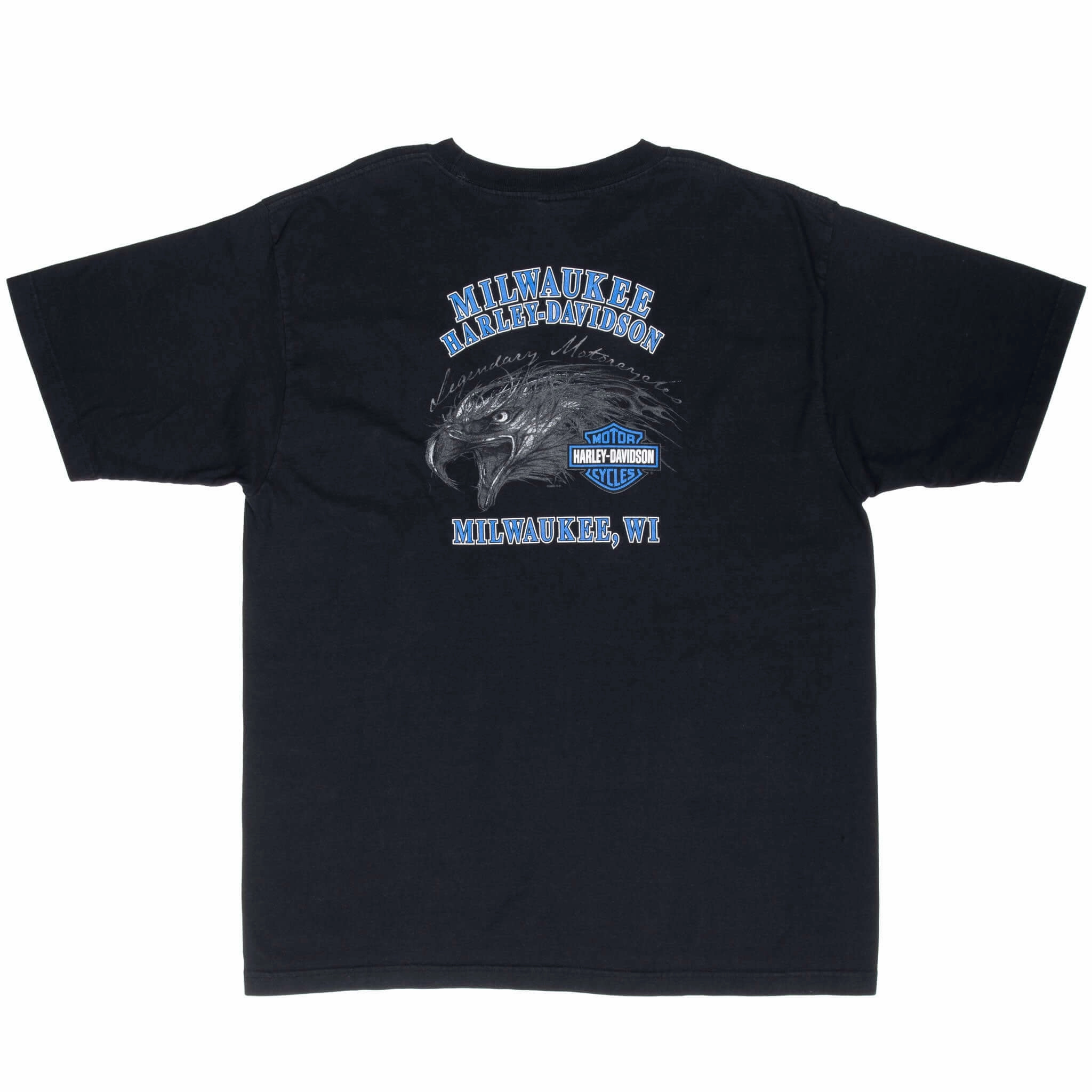 VINTAGE HARLEY DAVIDSON MILWAUKEE EAGLE TEE SHIRT 2006 XL MADE IN USA