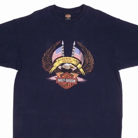 VINTAGE HARLEY DAVIDSON MILWAUKEE TEE SHIRT 2001 SIZE 2XL