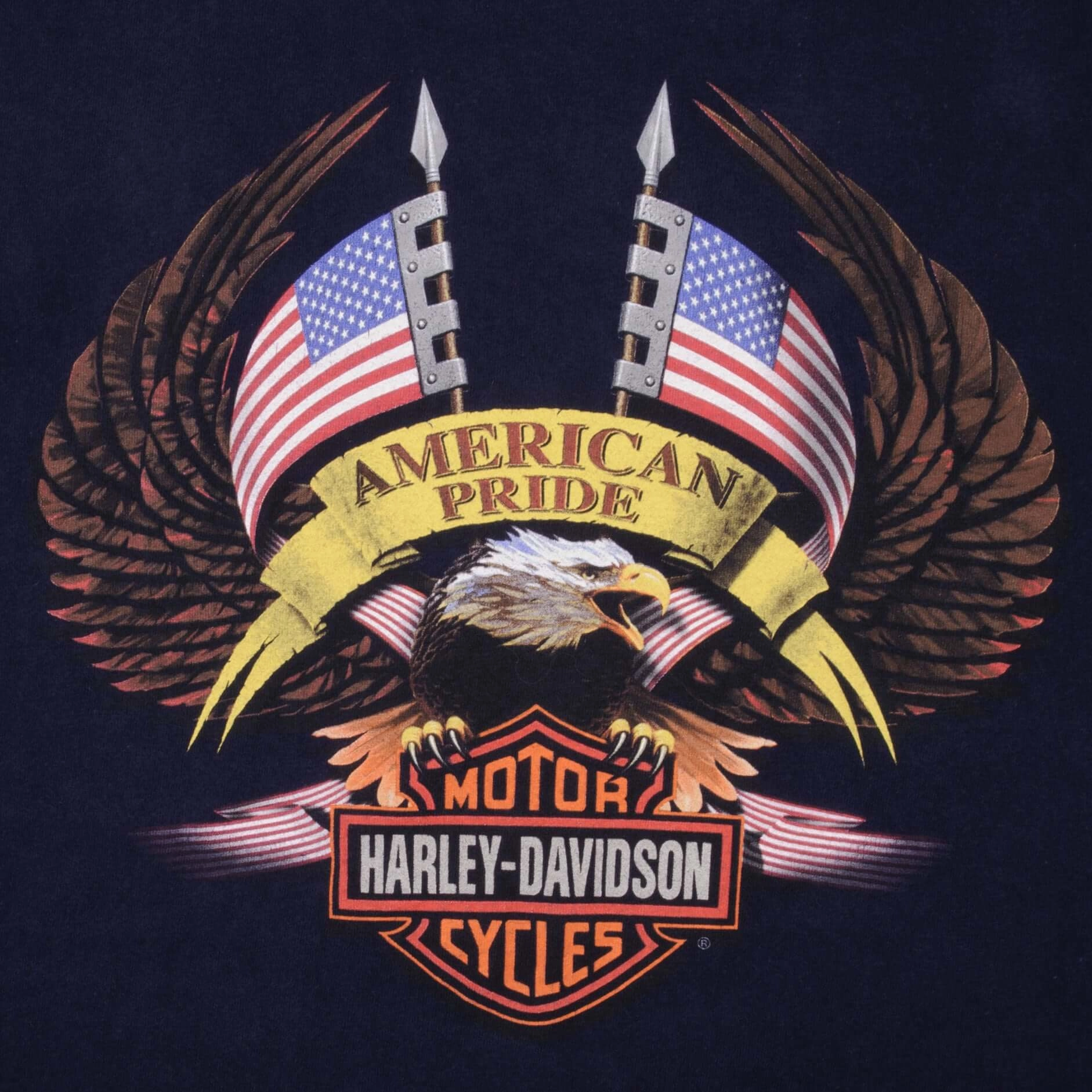 VINTAGE HARLEY DAVIDSON MILWAUKEE TEE SHIRT 2001 SIZE 2XL