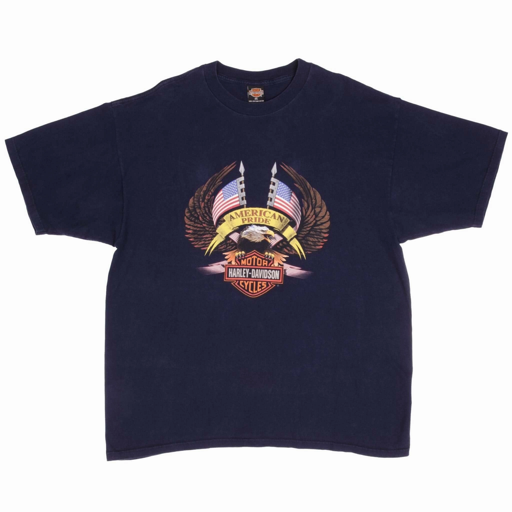 VINTAGE HARLEY DAVIDSON MILWAUKEE TEE SHIRT 2001 SIZE 2XL
