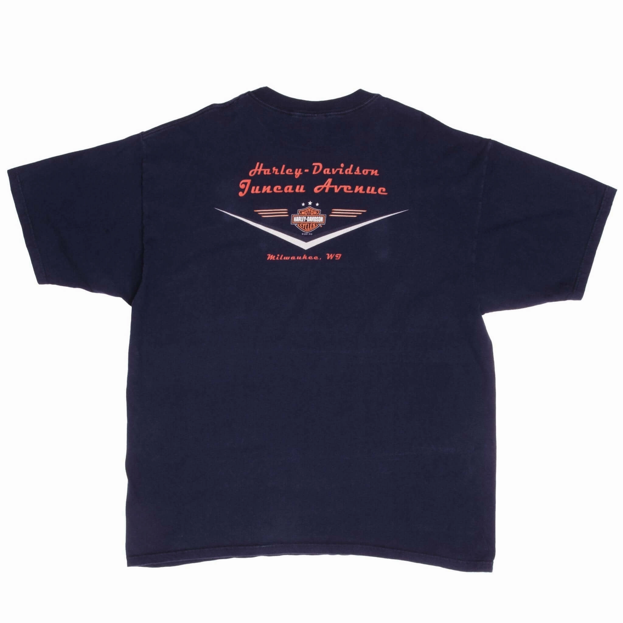 VINTAGE HARLEY DAVIDSON MILWAUKEE TEE SHIRT 2001 SIZE 2XL